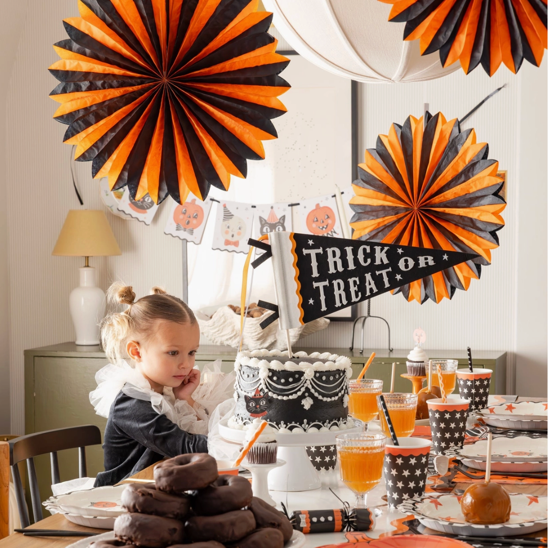 Halloween Tissue Fans