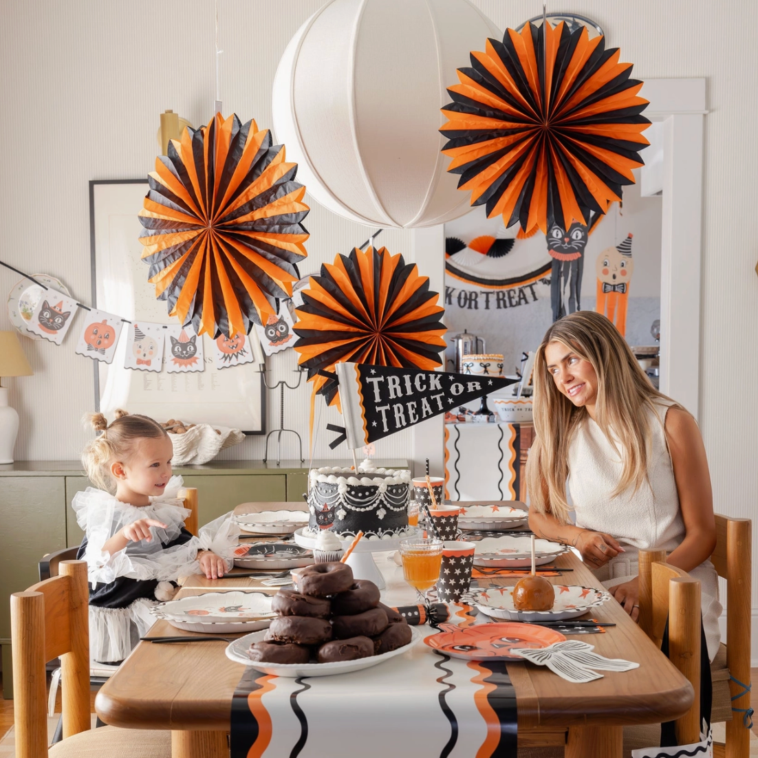 Halloween Tissue Fans
