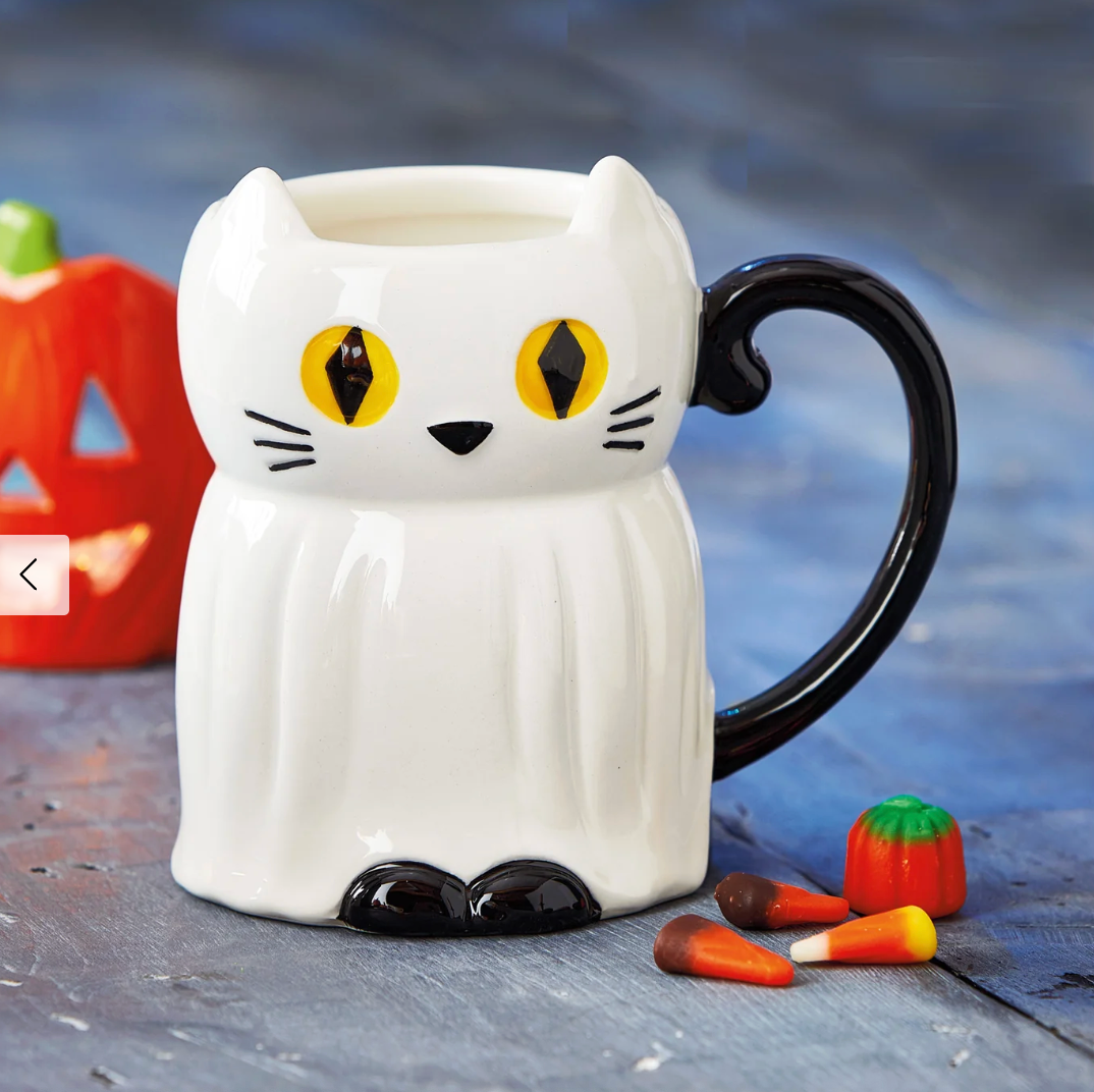 Ghost Cat Mug