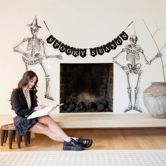 Dancing Paper Skeletons